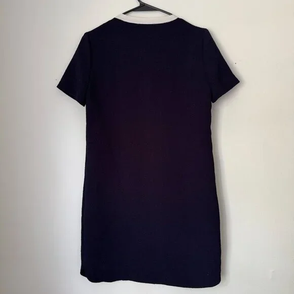 Sandro Paris Short Sleeve Crinkle Dress - Picture 6 of 7